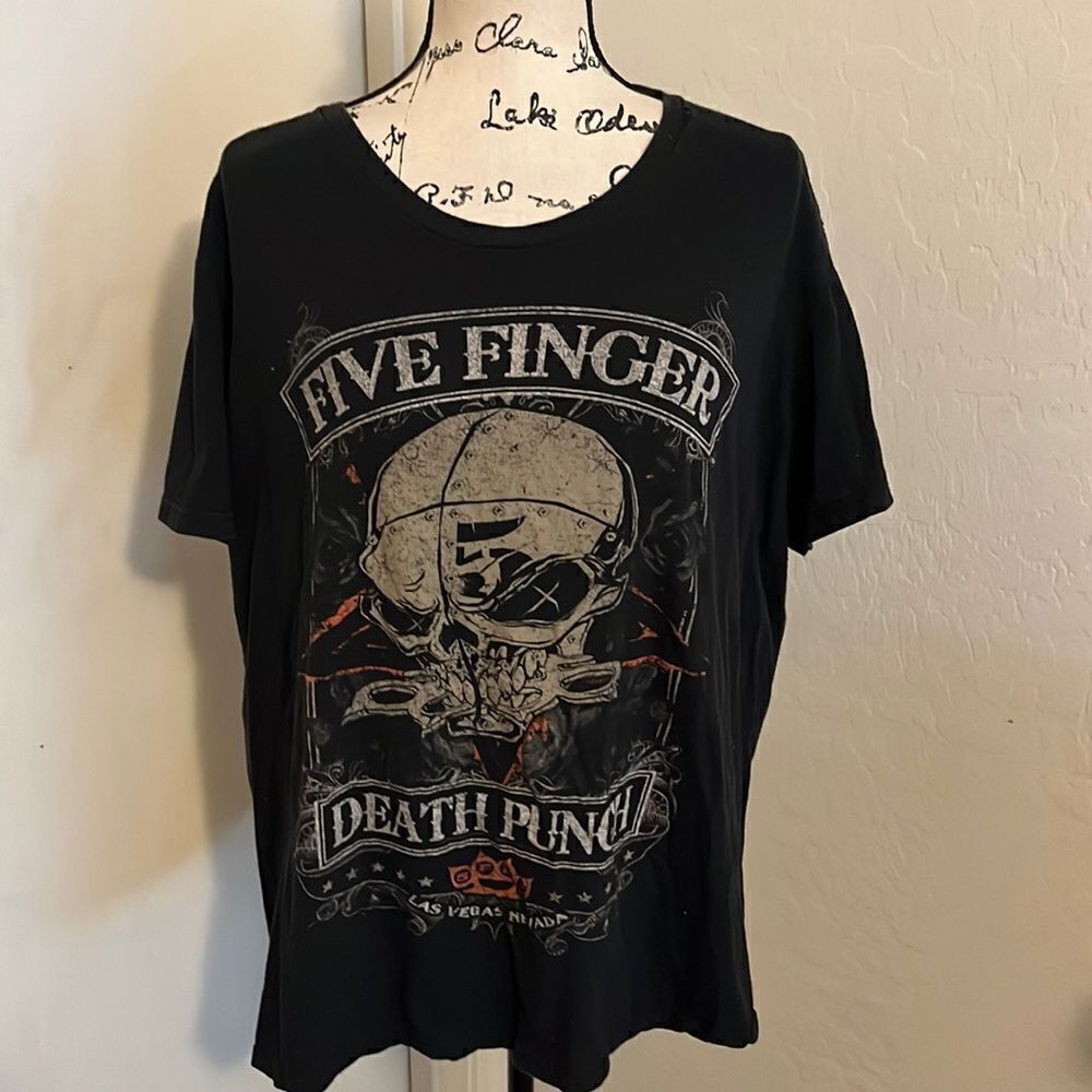Five Finger Death Punch Black Graphic Shirt